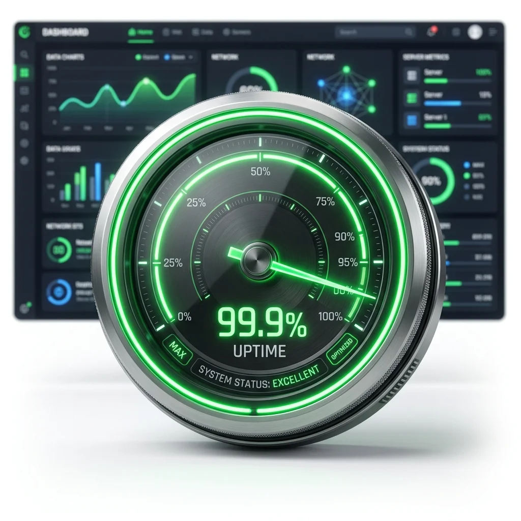 99.9% Uptime Guarantee